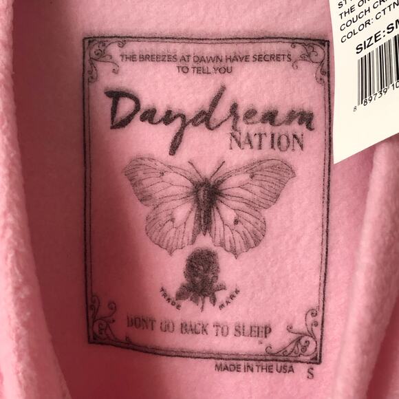 Daydream Nation Cotton Candy the Only Hell Couch Chaser Sweatshirt Size Small - Picture 11 of 12
